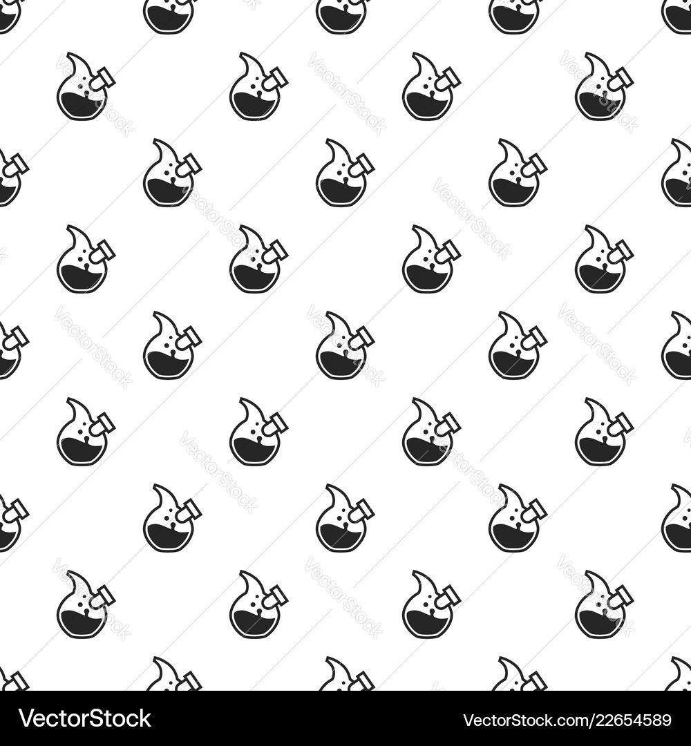 Abstract chemical flask pattern seamless Abstract chemical flask pattern seamless vector image