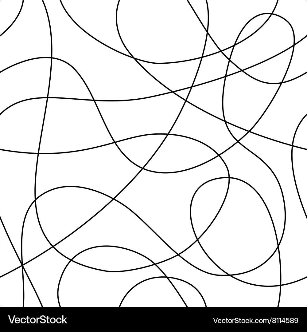Abstract Loop Pattern vector image