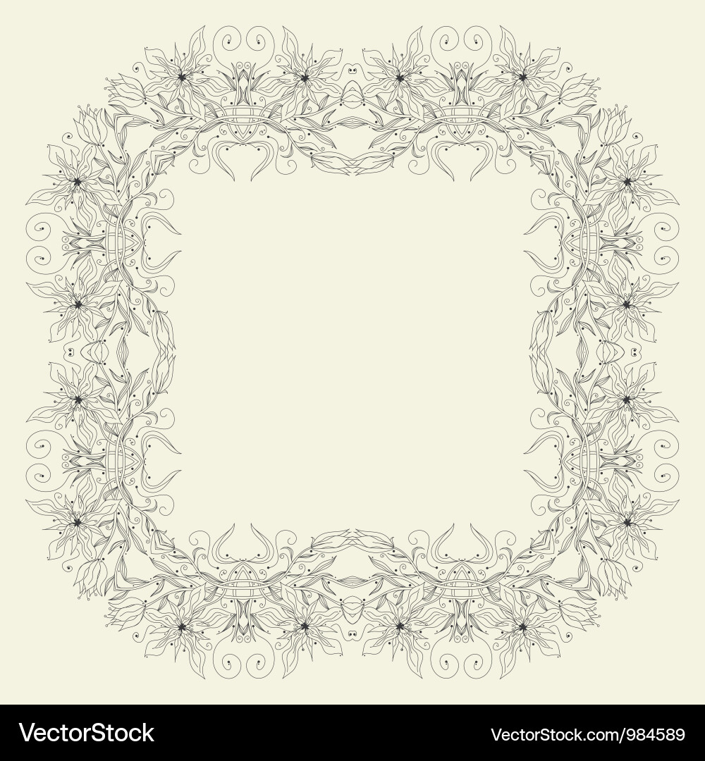 Decorative design element vector image