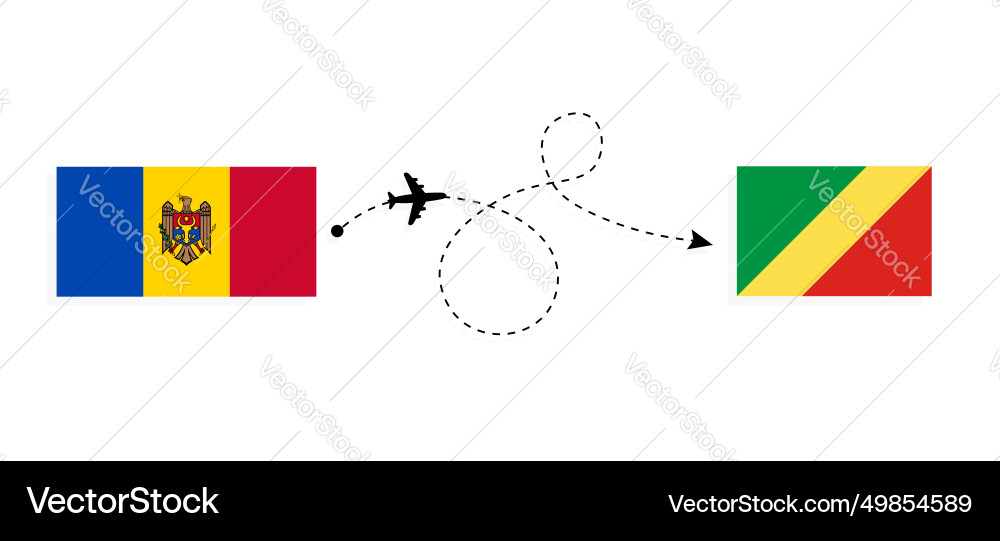 Flug und Reisen von formova nach republic Flug und Reisen von formova nach republic vektorbild