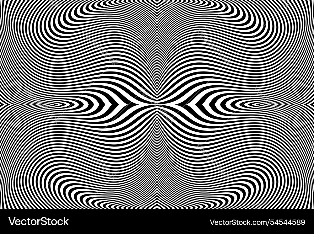 Wavy lines pattern Wavy lines pattern vector image