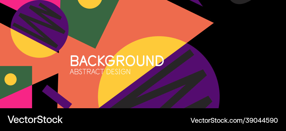 Abstract background with blocks lines geometric Abstract background with blocks lines geometric vector image