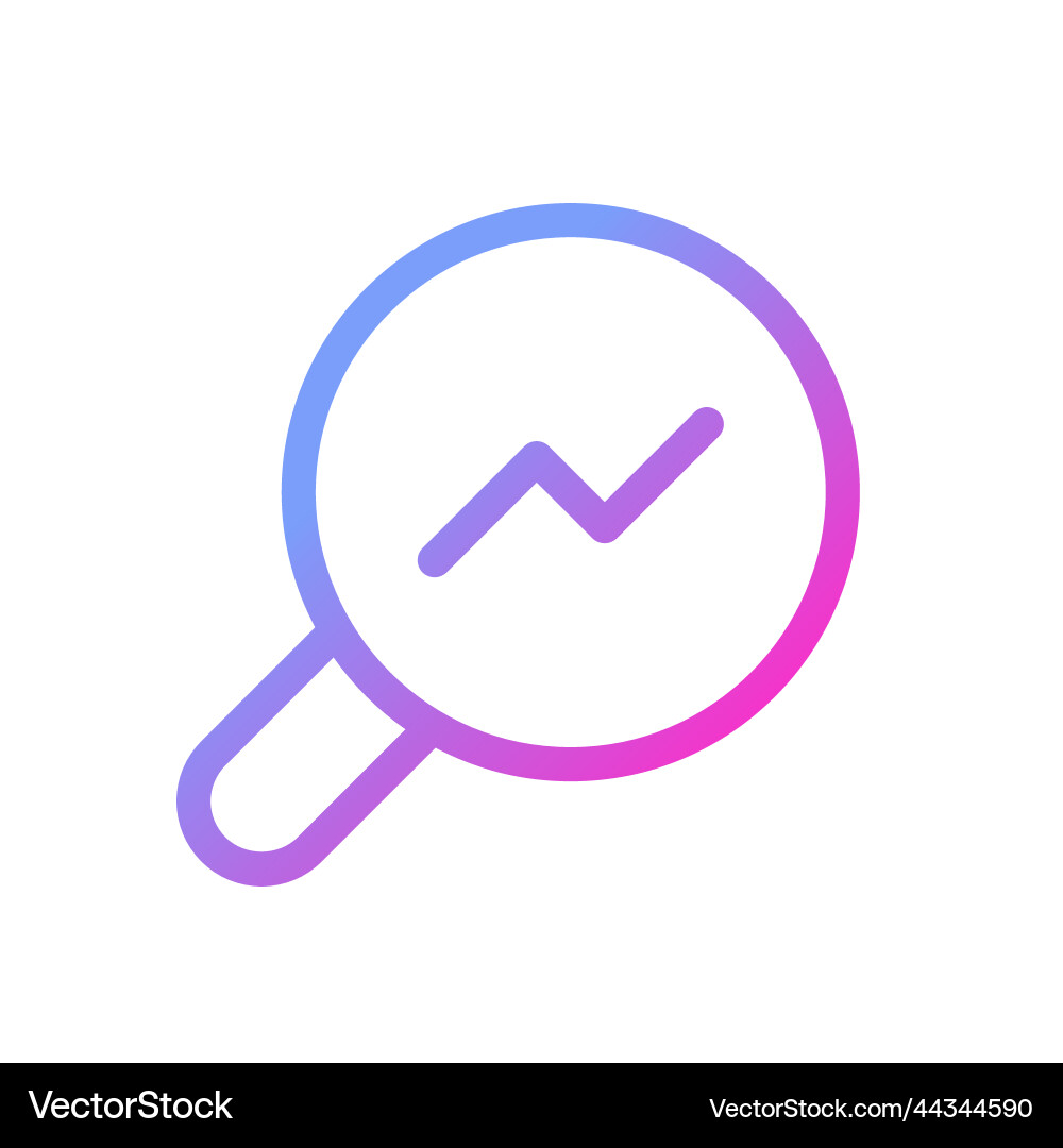 Analytisches Werkzeug Pixel perfekte Gradienten linear ui Analytisches Werkzeug Pixel perfekte Gradienten linear ui vektorbild