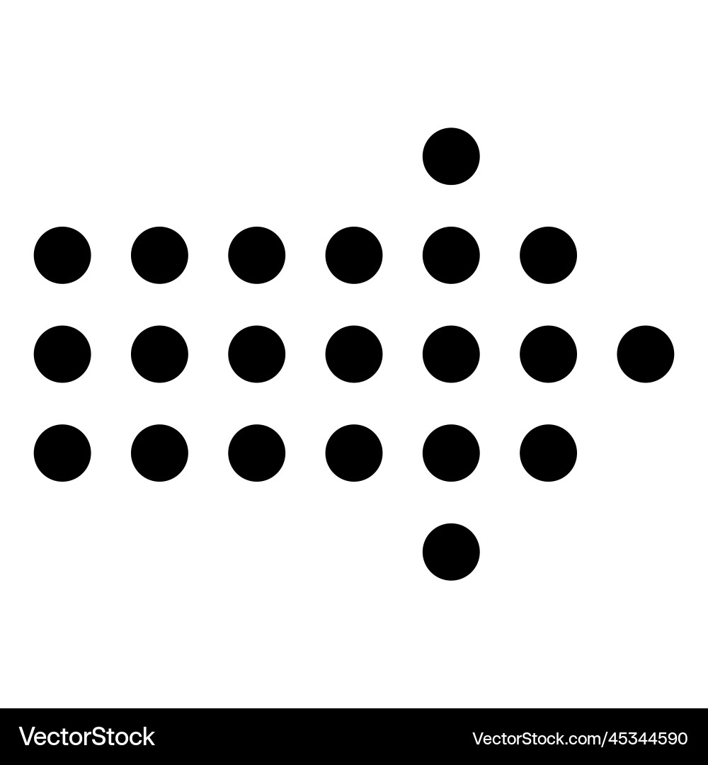Arrow icon modern simple or cursor Arrow icon modern simple or cursor vector image