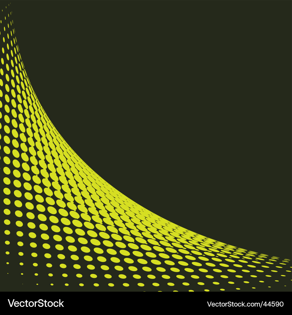 Dynamic Halftone Background vector image