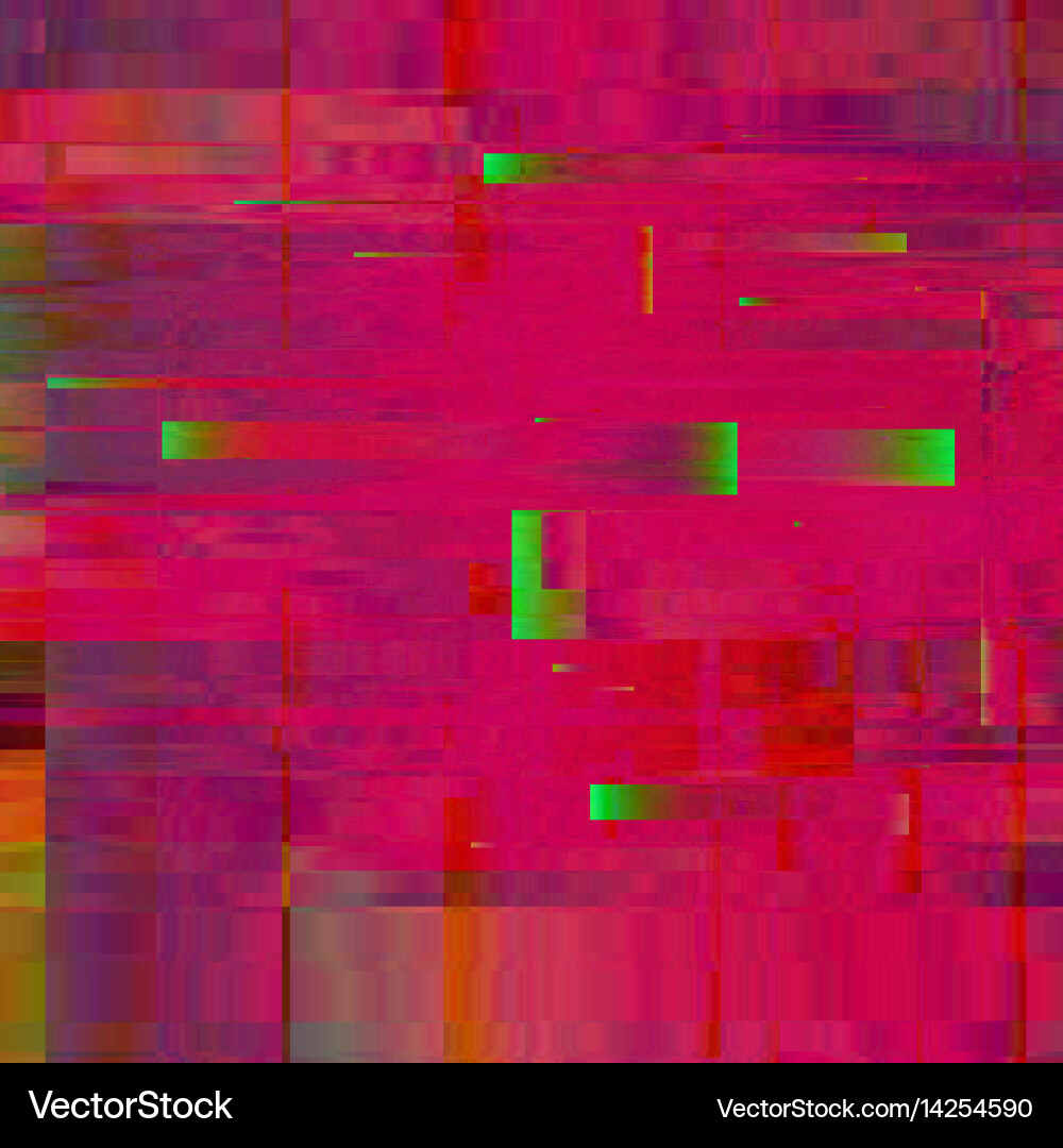 Glitch background digital image data Vector Image