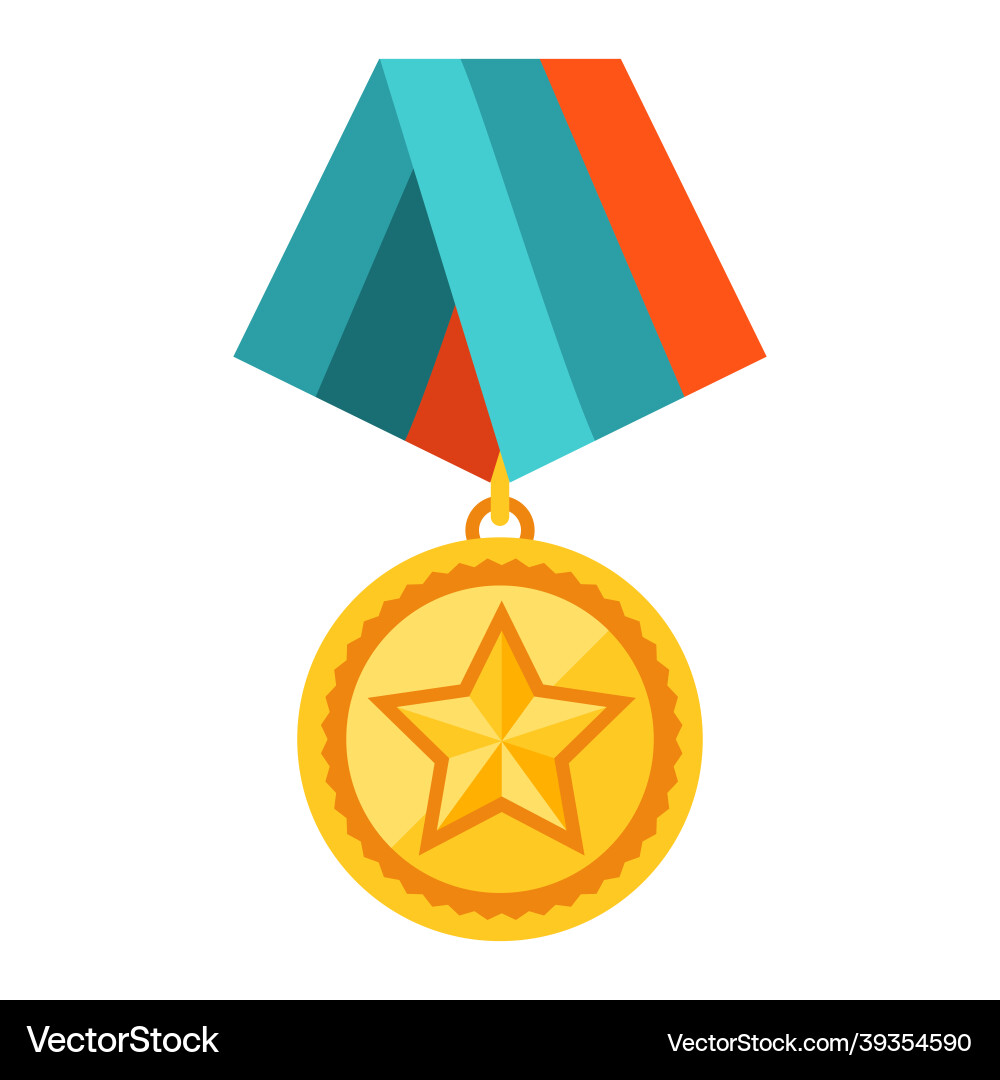 Goldmedaillenpreis für Sport Goldmedaillenpreis für Sport vektorbild