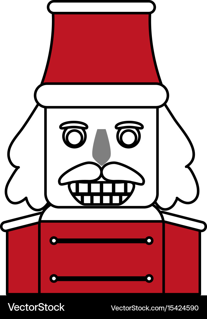 Nutcracker vector image
