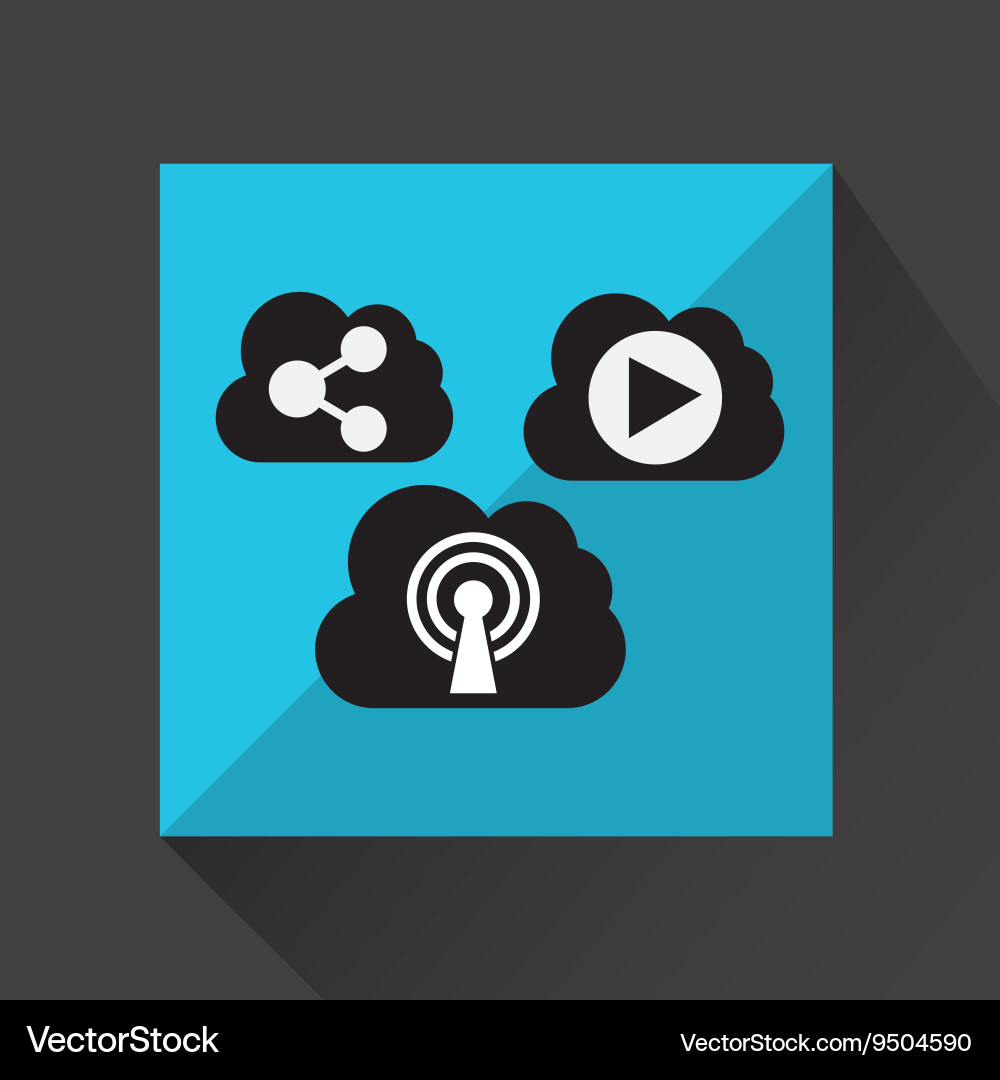 Wifi connection design vector image