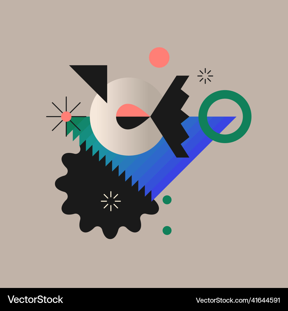 A modern background with abstract elements A modern background with abstract elements vector image