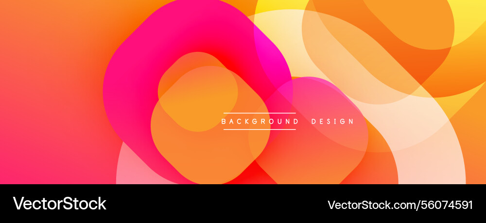 Abstract background with layered translucent Vector Image