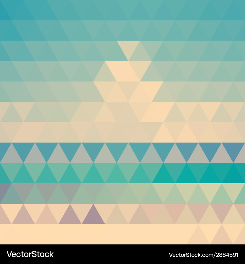 Abstract geometric colorful background pattern vector image