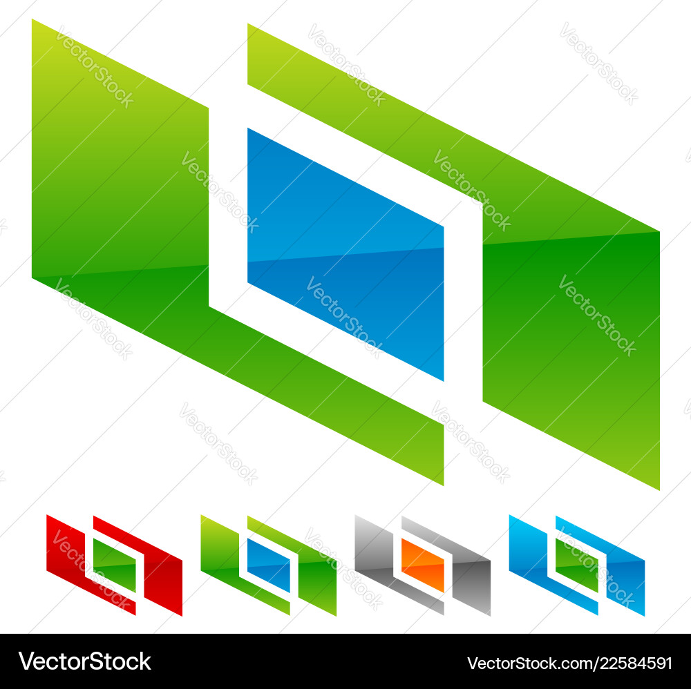 Generic icon logotype shape for connection Generic icon logotype shape for connection vector image