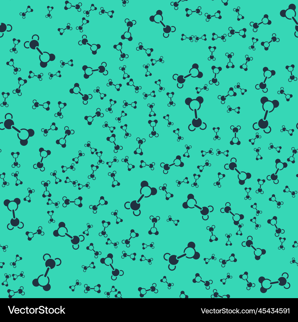 Molecular Structure Pattern vector image