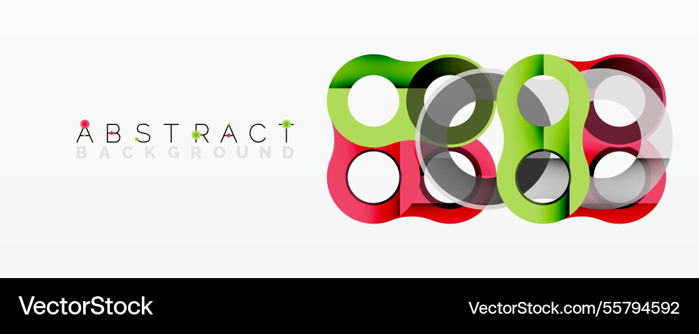 Abstract geometric pattern with interlocking Abstract geometric pattern with interlocking vector image