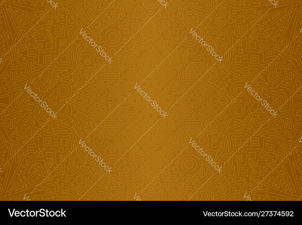 Abstract golden art with seamless linear pattern Abstract golden art with seamless linear pattern vector image