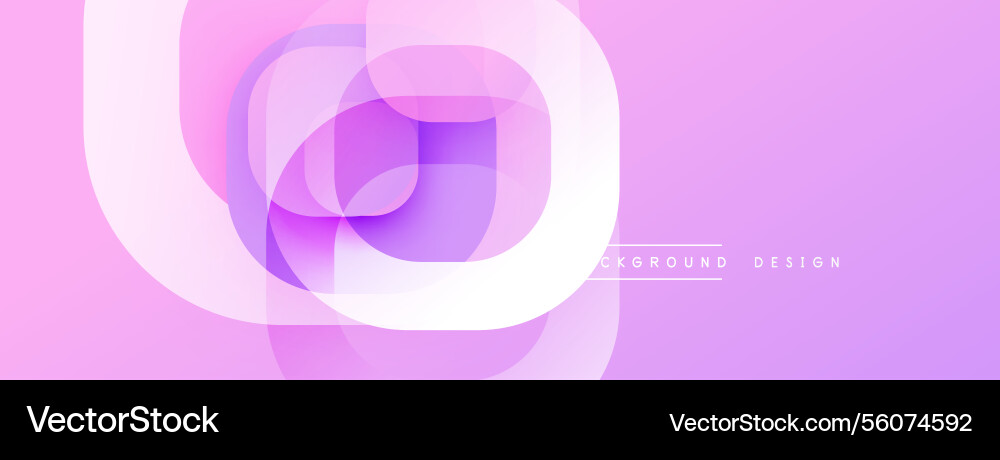 Circular abstract design with overlapping Circular abstract design with overlapping vector image