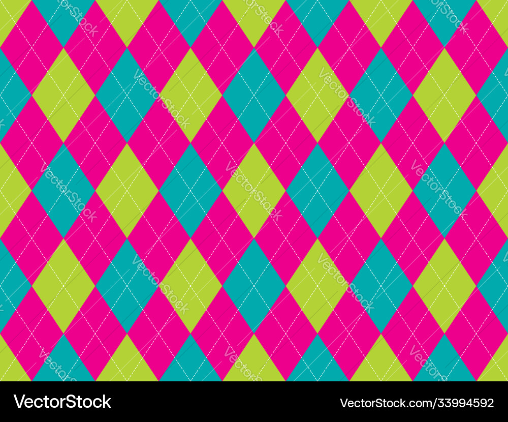 Classic Argyle Pattern Background vector image