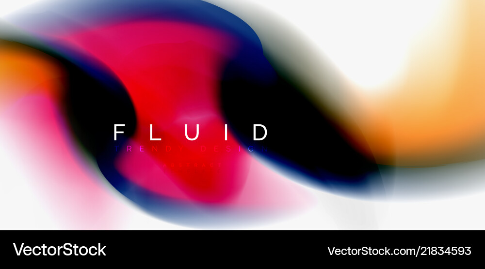 Fluid flowing wave abstract background Fluid flowing wave abstract background vector image