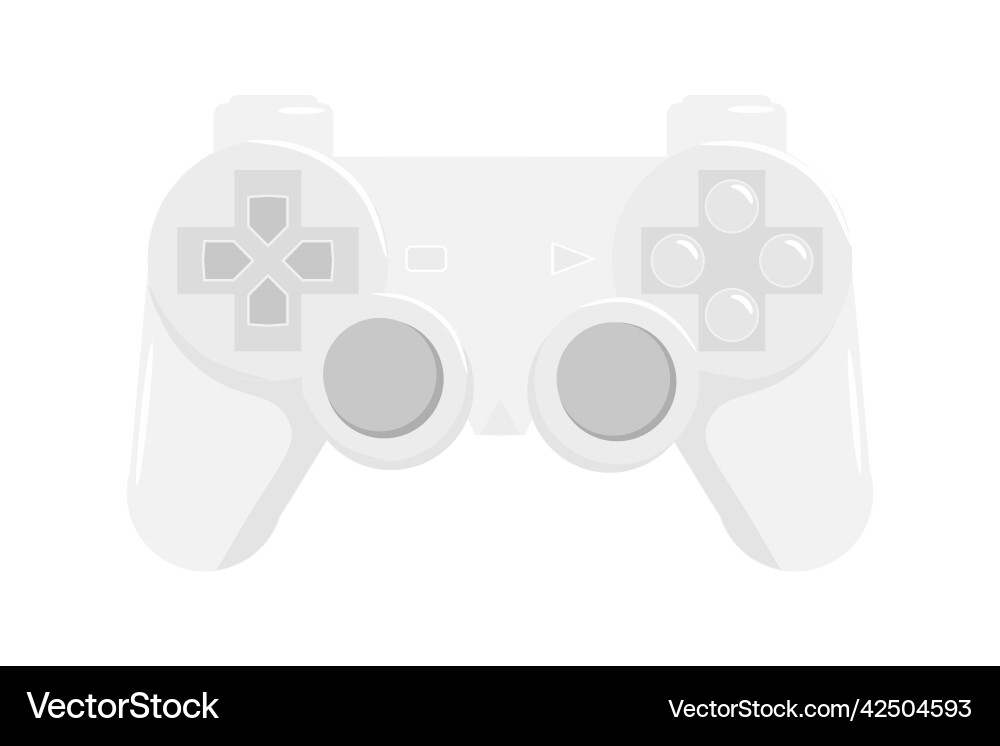 Joystick game controller gamepad video stick Joystick game controller gamepad video stick vector image