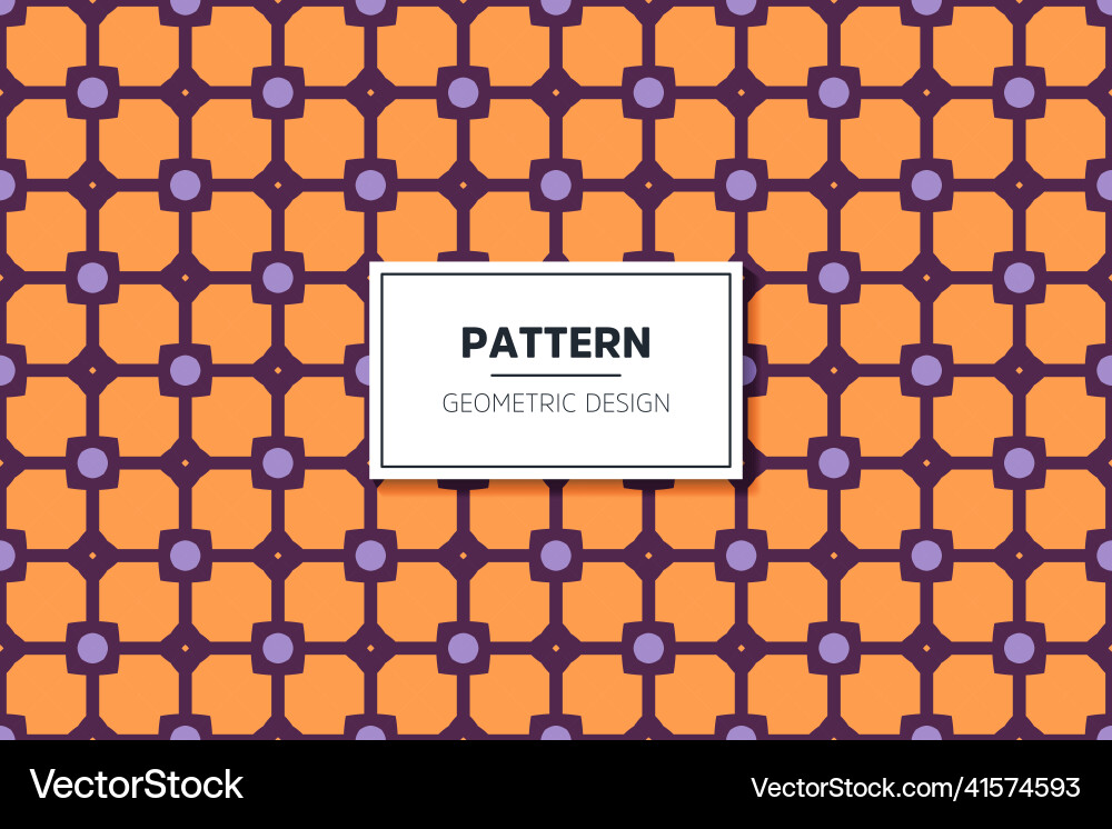 Seamless pattern with colorful geometric art Seamless pattern with colorful geometric art vector image