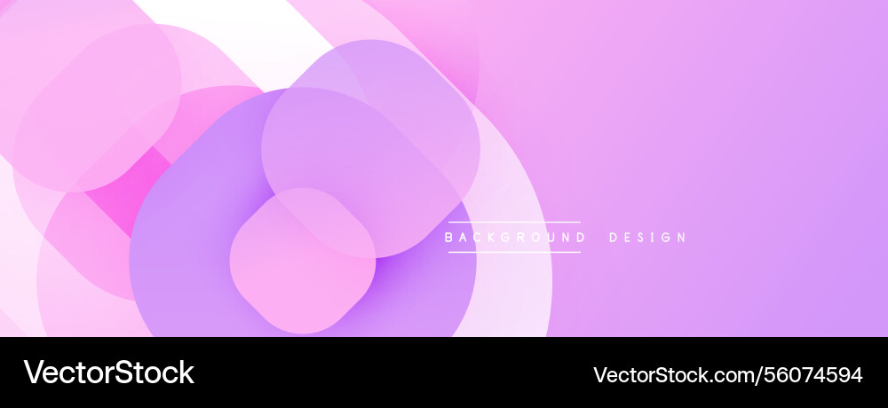 Circular abstract design with overlapping Circular abstract design with overlapping vector image
