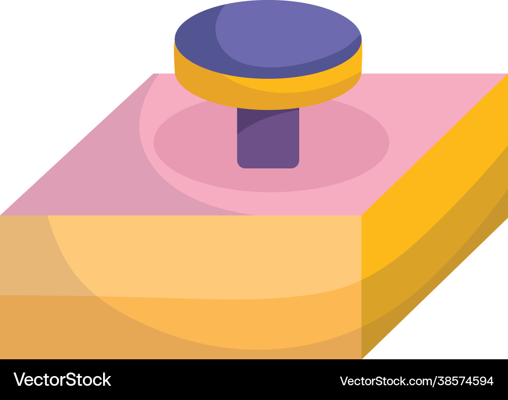 Control joystick device Vector Image