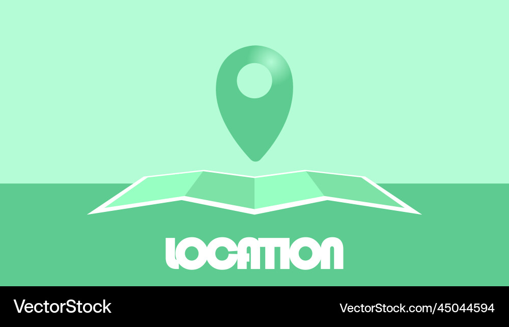 Gps map pointers on the modern flat design Gps map pointers on the modern flat design vector image