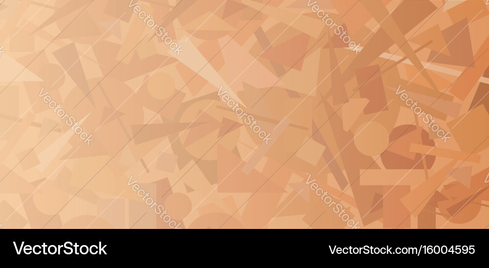 Abstract geometric form pattern chaotic flow vector image