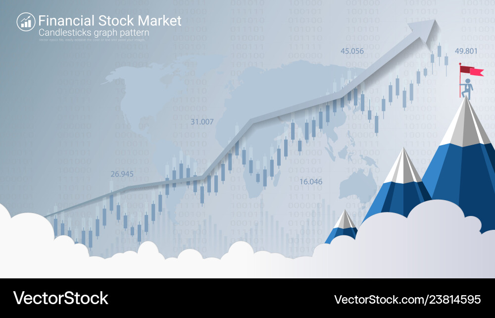 Candlestick Chart Patterns vector image