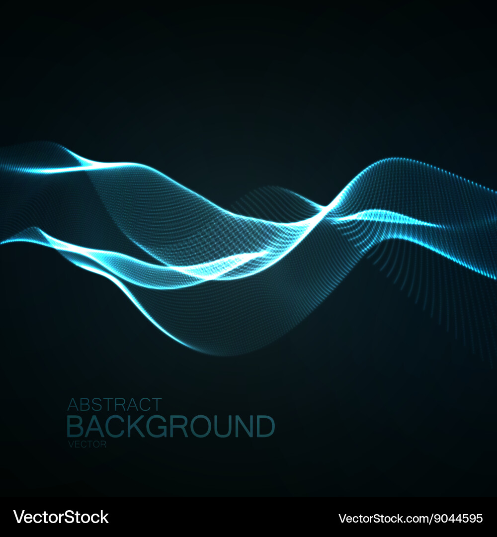 Glowing Particle Wave vector image