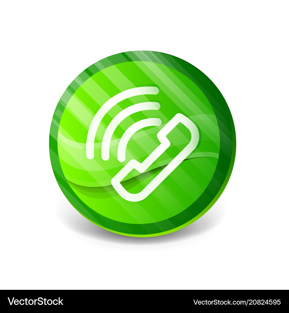 Phone support web button Phone support web button vector image