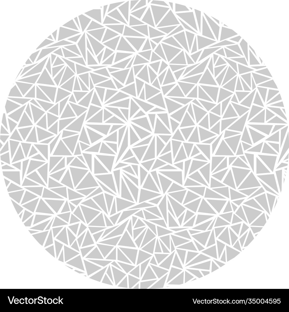 Triangular Mosaic Pattern Vector Image