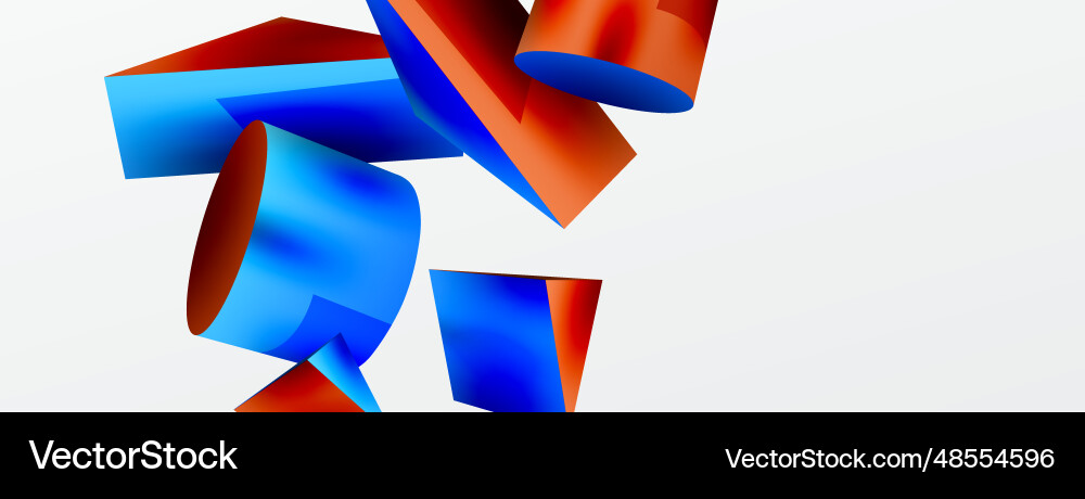 3d abstract background shapes triangle 3d abstract background shapes triangle vector image