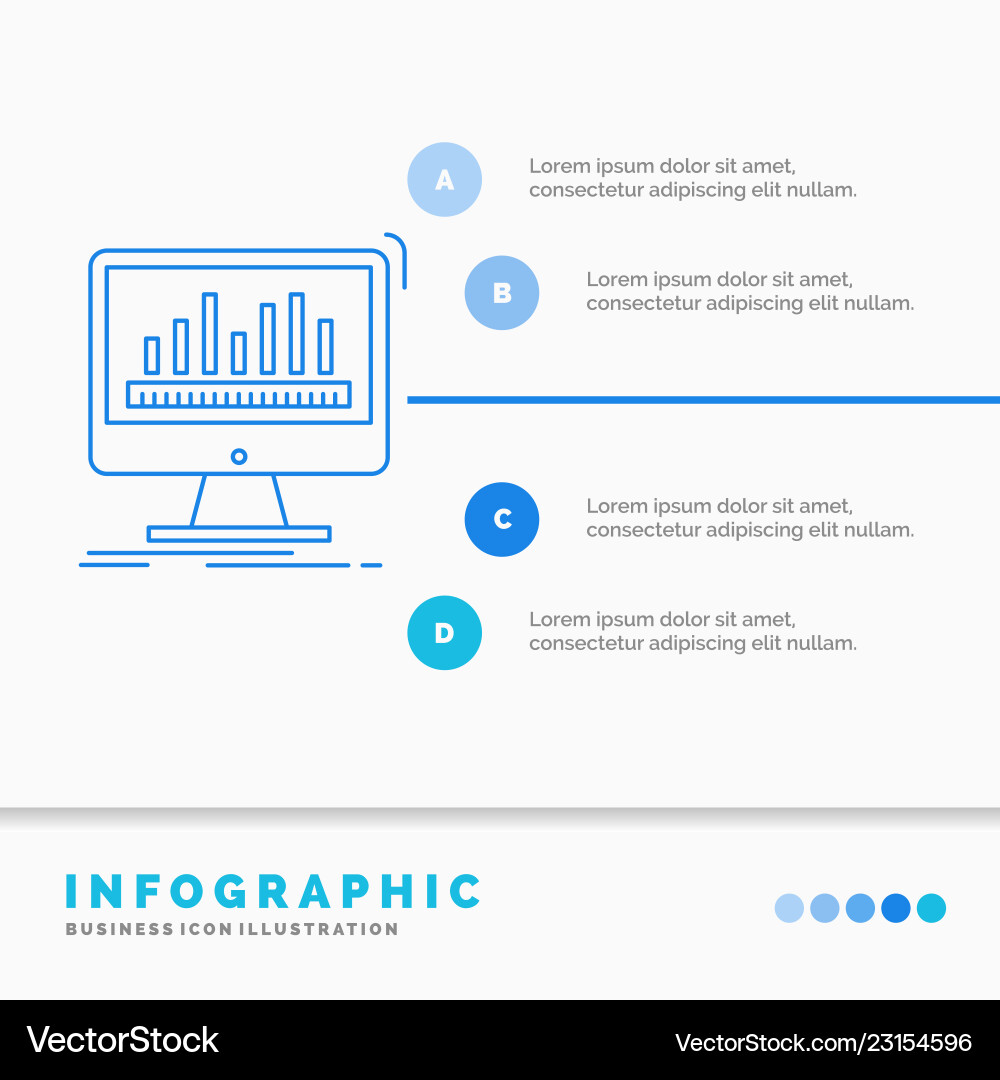 Analytics processing dashboard data stats Analytics processing dashboard data stats vector image