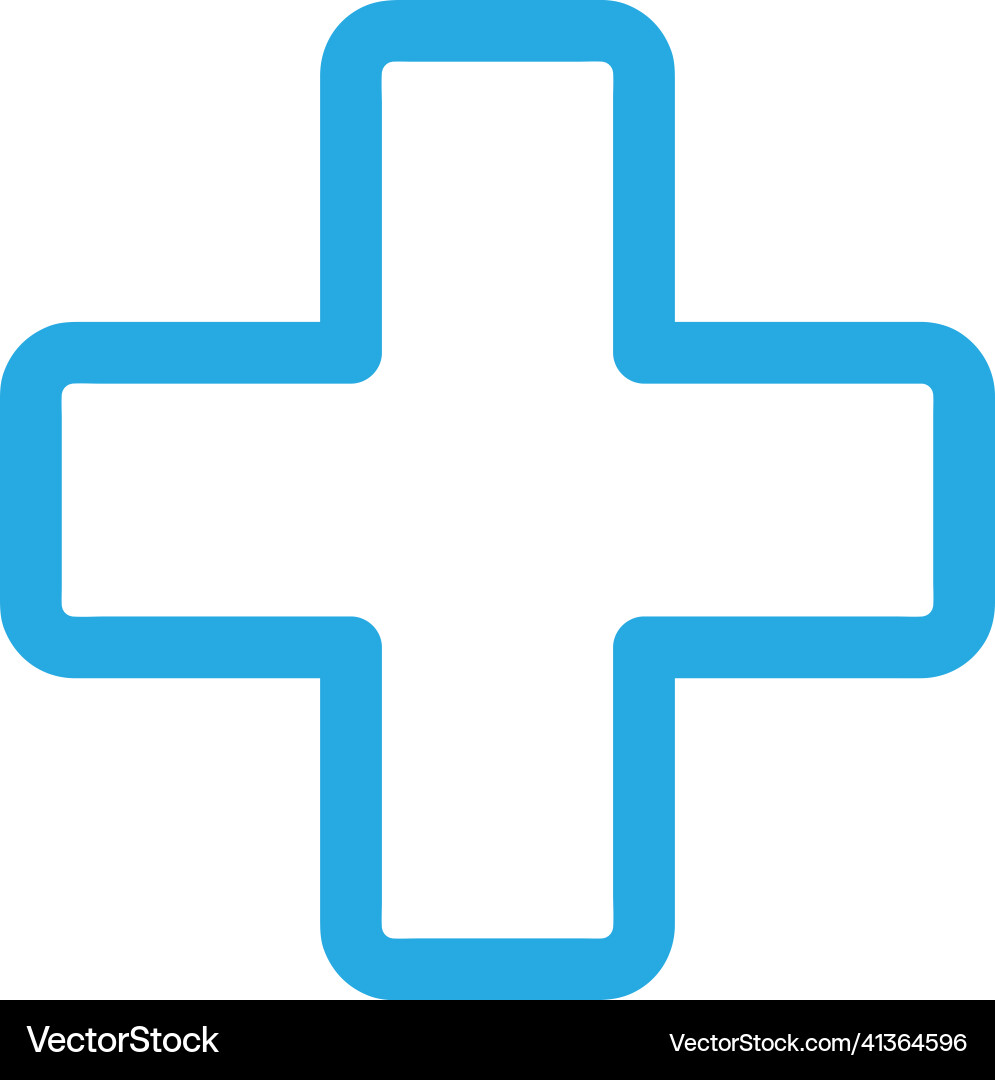 Button plus icon sign symbol design vector image
