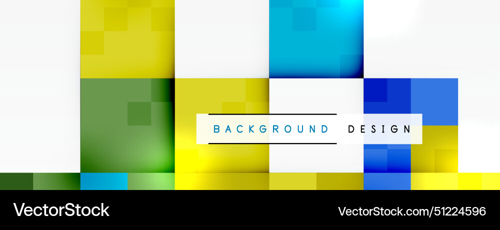 Colorfulness with rectangles of different tints Vector Image