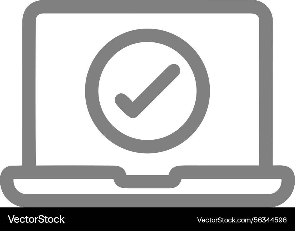 Computer icon symbol image Vector Image