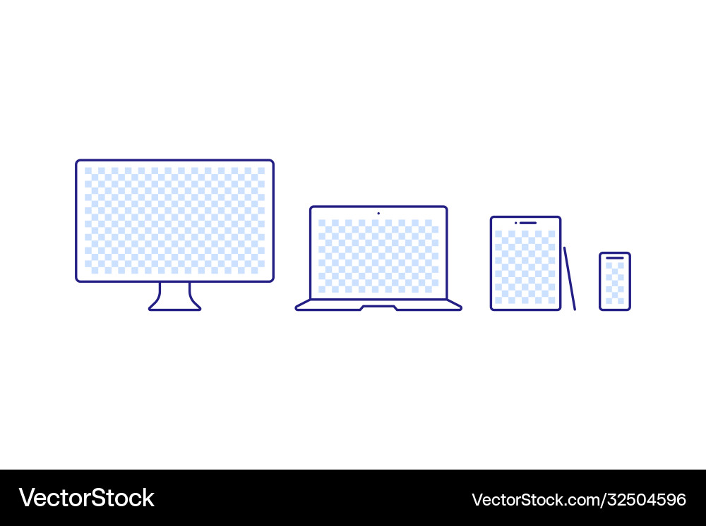 Flat style responsive webdesign technology Flat style responsive webdesign technology Vector Image
