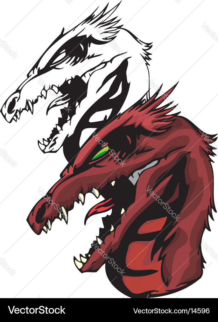 Intricate Tribal Creature vector image