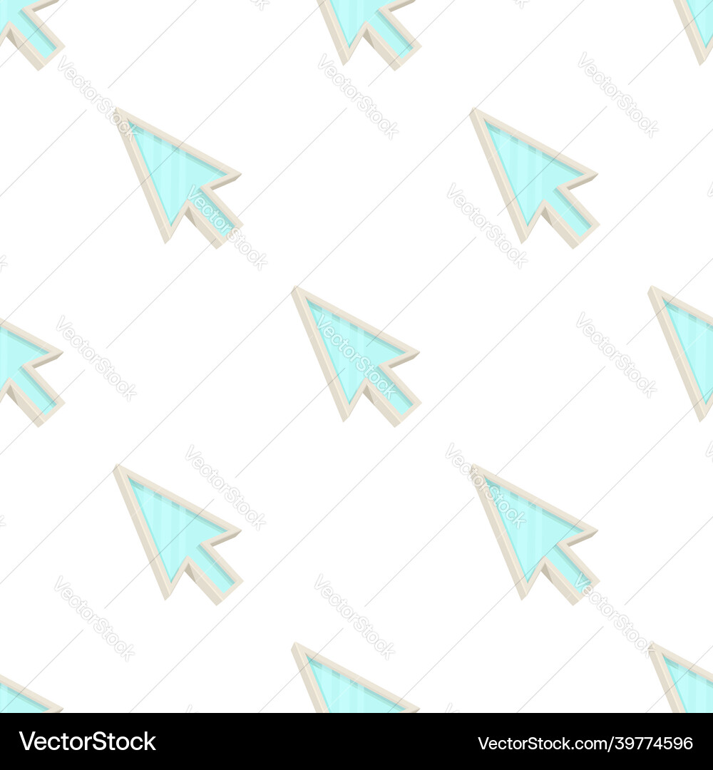Pointer pattern seamless Vector Image