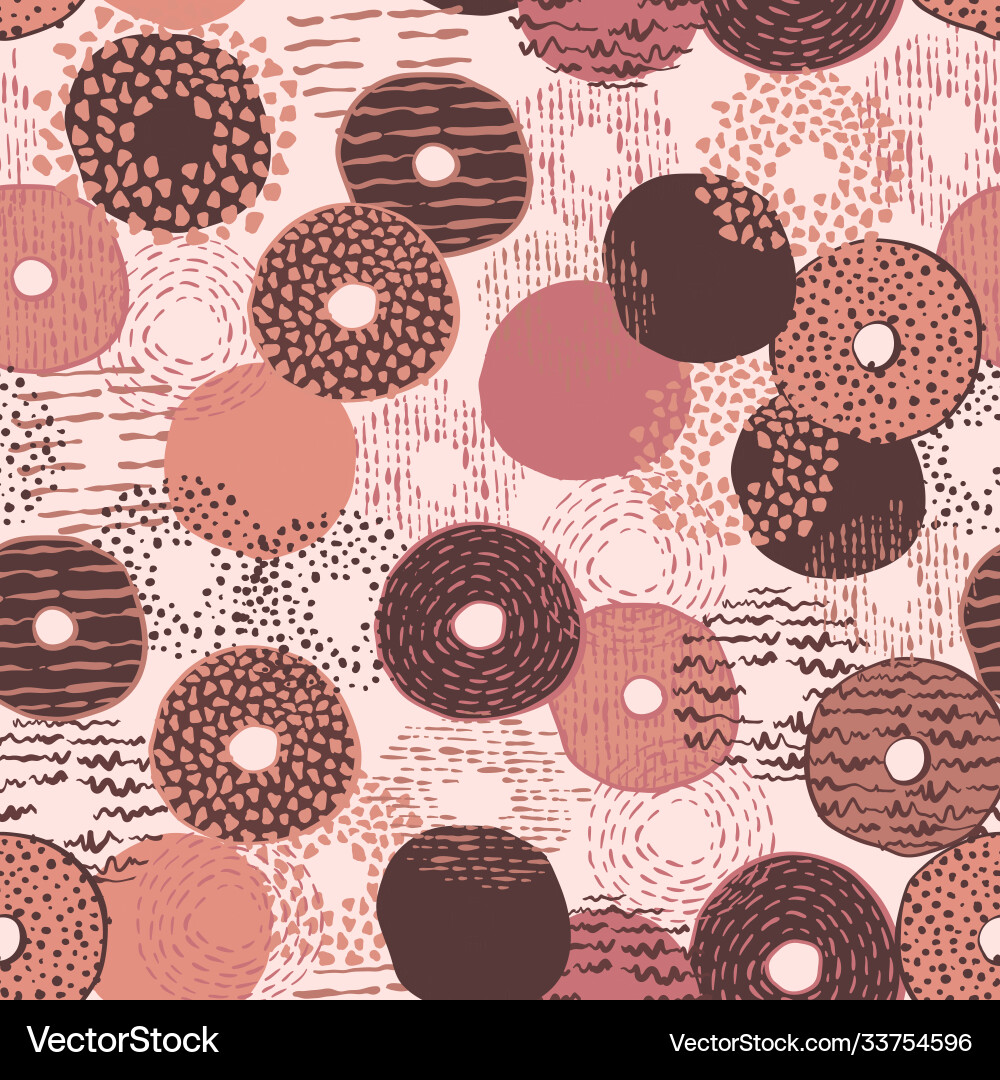 Seamless repeating pattern natural abstract Vector Image