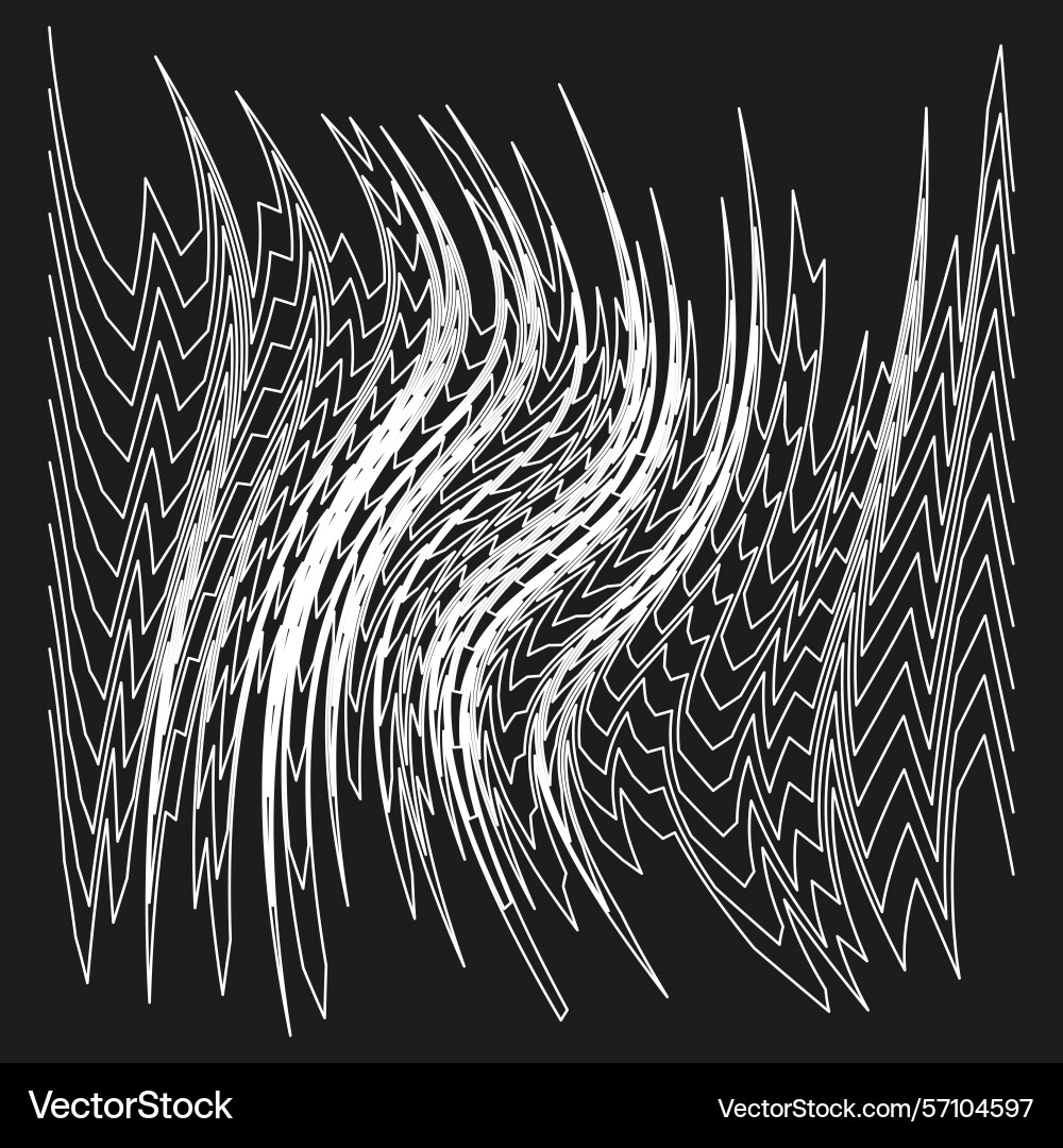 White wavy lines flow texture pattern contour White wavy lines flow texture pattern contour vector image