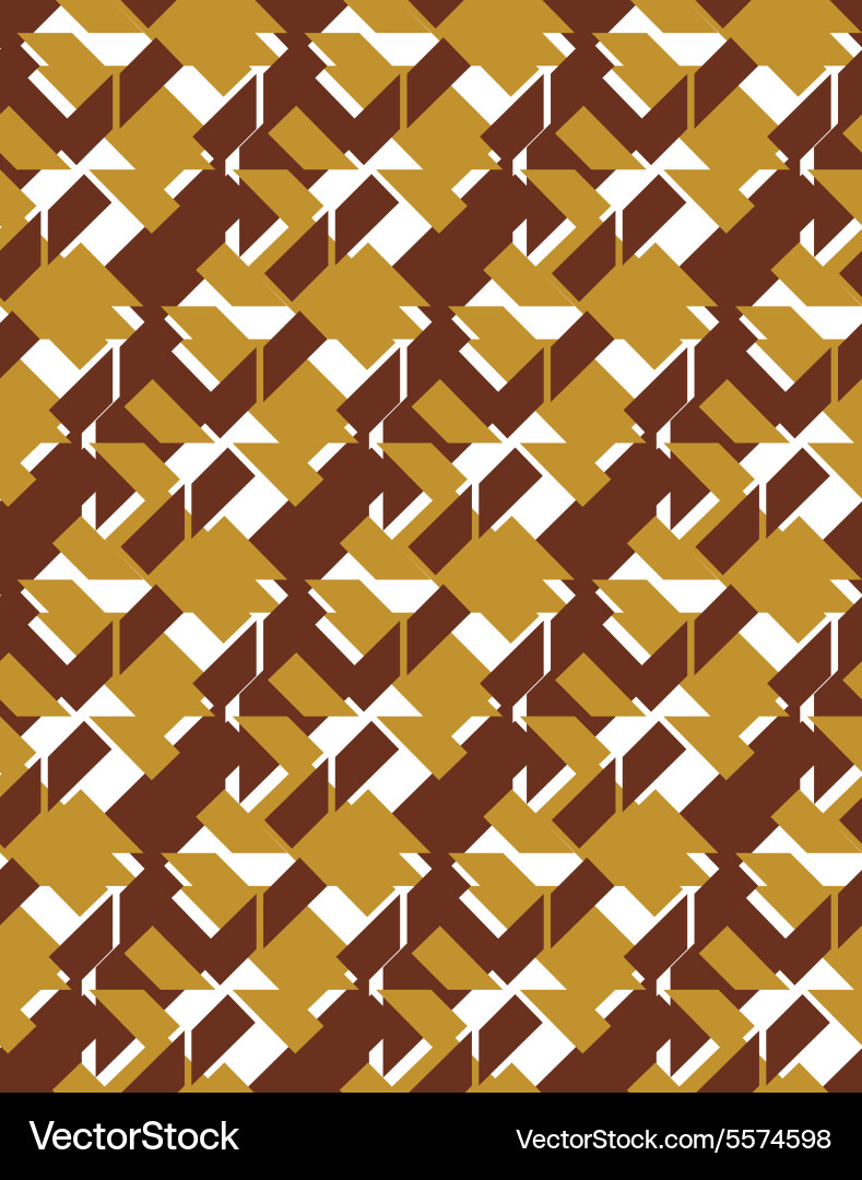 Bright stylized symmetric endless pattern vector image