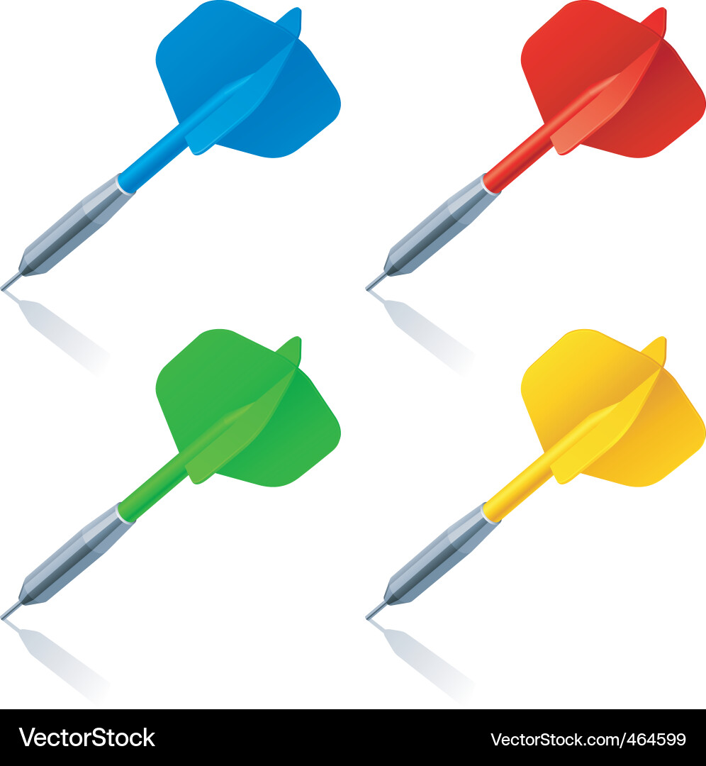 Dart Game vector image