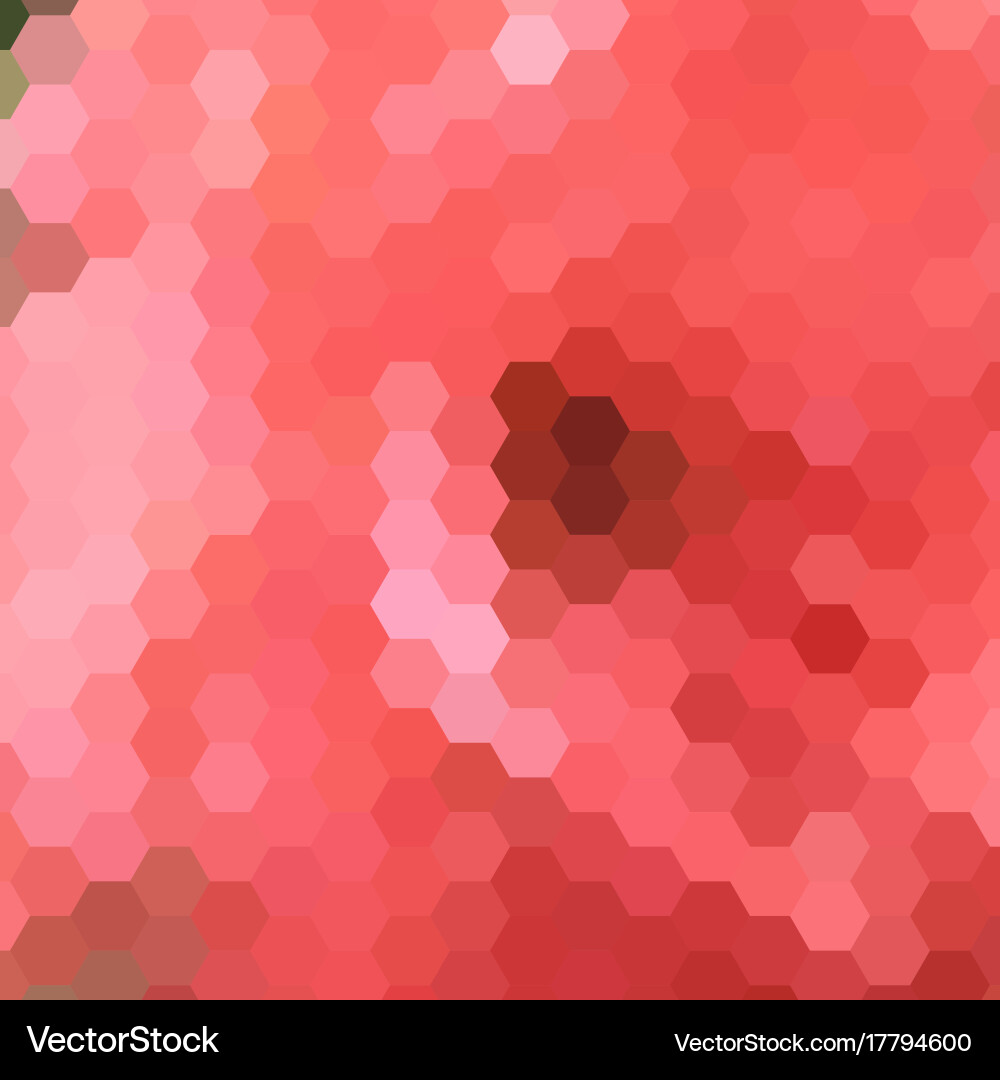 Abstract colorful background of hexagons Vector Image