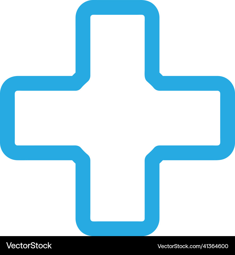 Button plus icon sign symbol design vector image