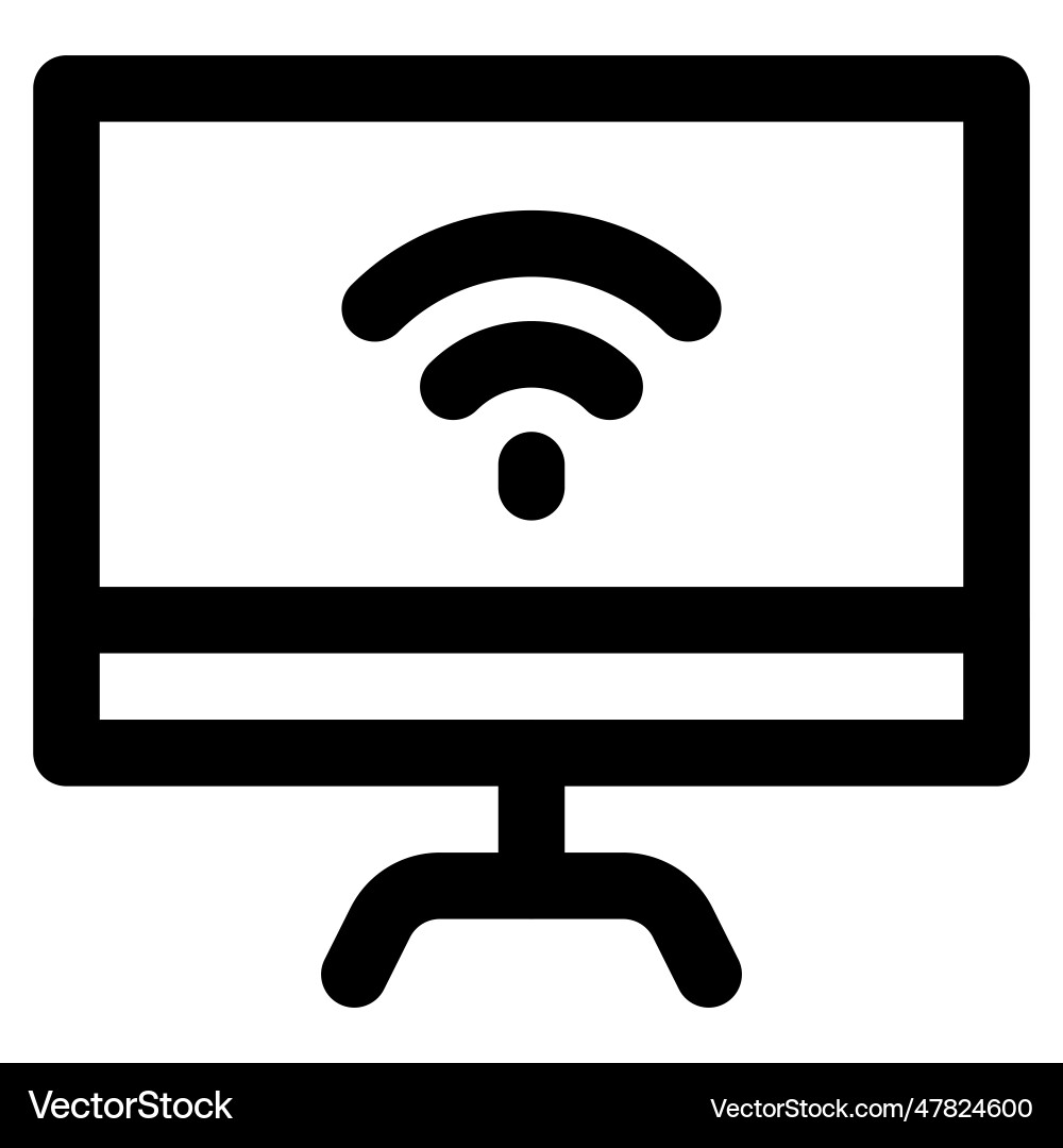 Monitor an electronic device for display image vector image