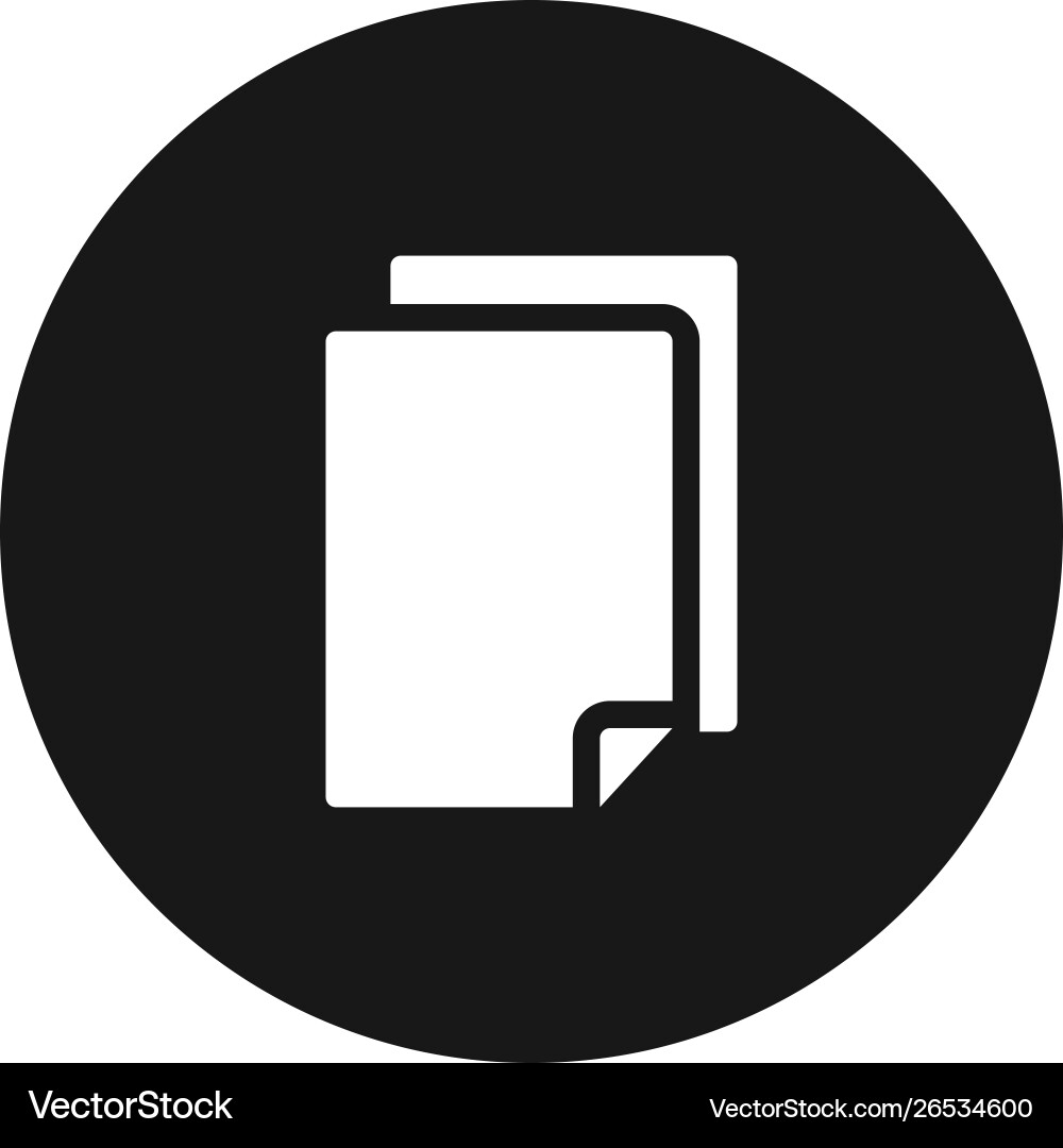 Paper icon simple sign for web site and mobile app Paper icon simple sign for web site and mobile app vector image