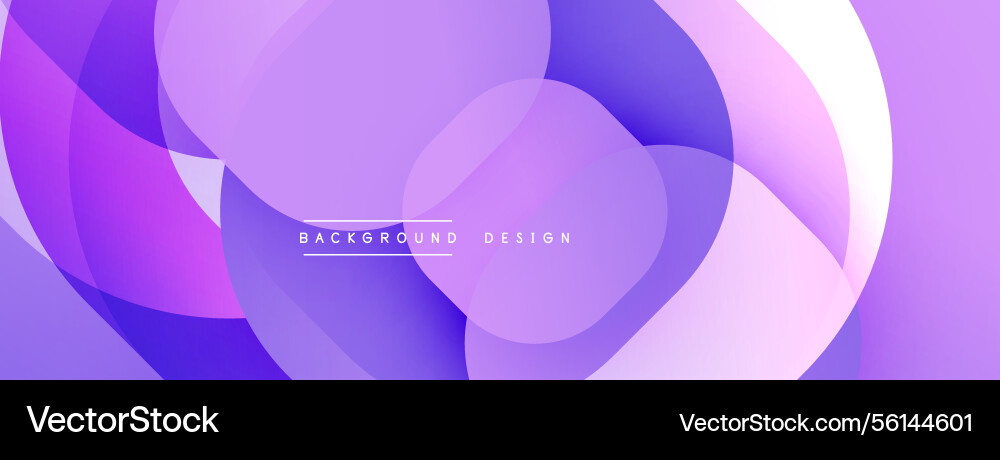 Abstract purple design overlapping circles create Abstract purple design overlapping circles create Vector Image